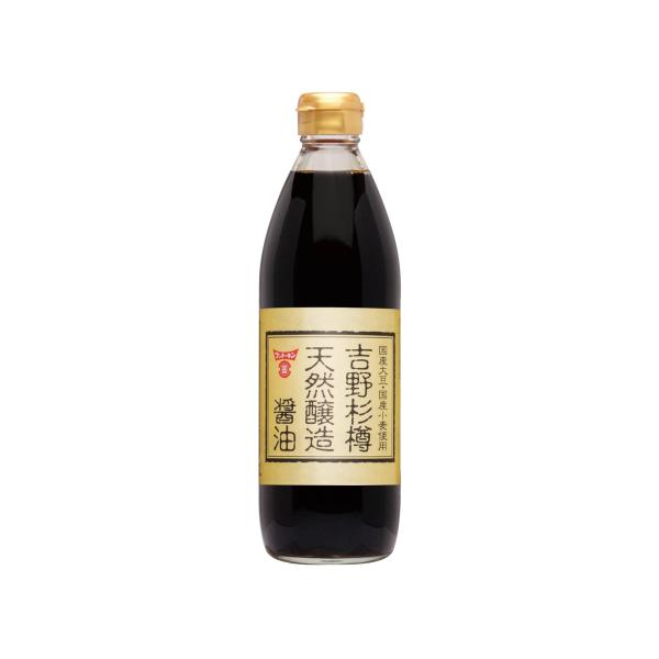 フンドーキン 吉野杉樽天然醸造醤油 500ml