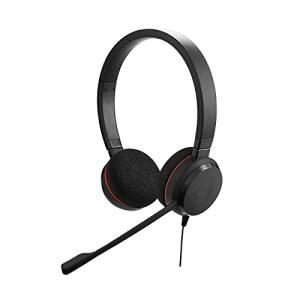 Jabra Evolve 20 MS Stereo マイクロソフト認定ヘッドセット 国内正規品 認定販売店取扱品ノイズキャンセリングマイク搭｜dck