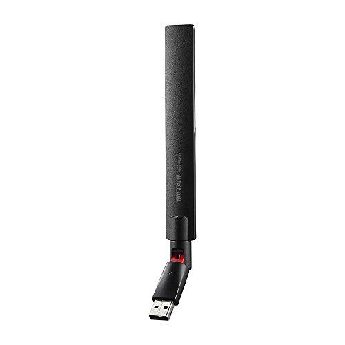 BUFFALO 11ac/n/a/g/b 433Mbps USB2.0用 無線LAN子機 日本メーカ...