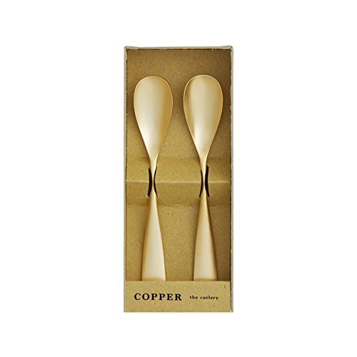 COPPER the cutlery カパーザカトラリー アイスクリームスプーン 2pc /Gold...