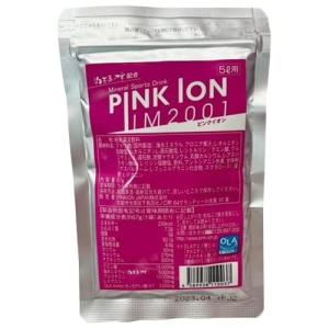 ピンクイオン(Pink Ion) 粉末清涼飲料 PINK ION オトクパック5L用 サプリメント ミネラル 1105 熱中症｜dck