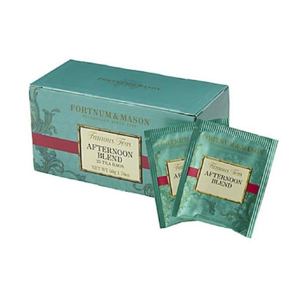 フォートナム&amp;メイソン Afternoon Blend, 25 Tea Bags ティーバッグ 25...