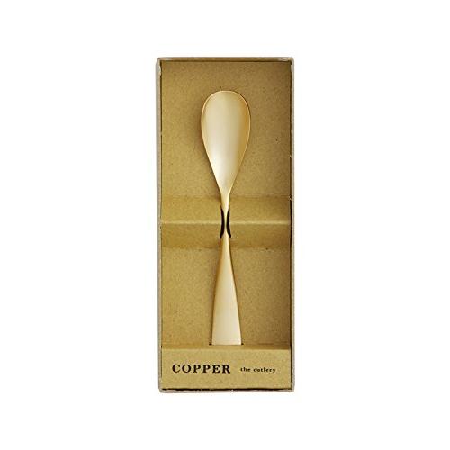 COPPER the cutlery カパーザカトラリー アイスクリームスプーン 1pc /Gold...