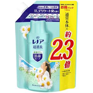 レノア超消臭抗菌ビーズ部屋干し 花とおひさまの香りつめかえ用特大 1,120mL