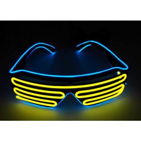 光る LED メガネ マルチカラー コスプレ仮装 カラオケやパーティやイベントに適用 光るアイテム衣...