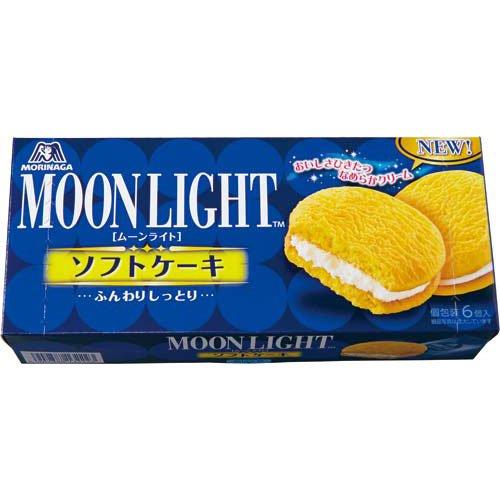 森永製菓 ムーンライトソフトケーキ ６個×３箱