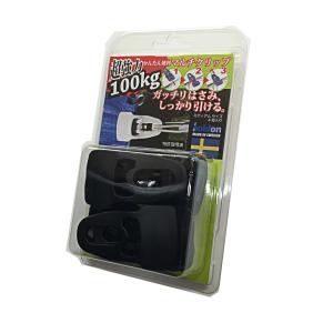インフィニクス(Infinix) HOLDON(ホールドオン) マルチクリップ MIDI(耐荷重100kg) 5mm厚対応 ブラック 4個入