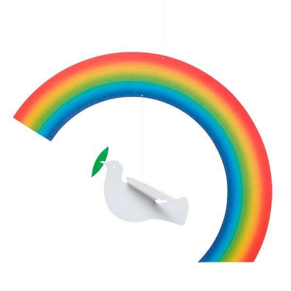 ノアのレインボウ　ハトと虹　