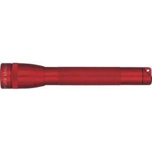 マグライト 懐中電灯　ＬＥＤフラッシュライト　ミニマグライト（単３電池２本用）　赤/SP22037 赤｜dcmonline