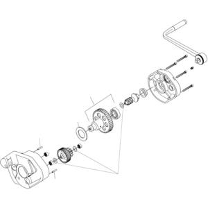 RIDGID ドライブ　シャフト　F/915/16408｜dcmonline