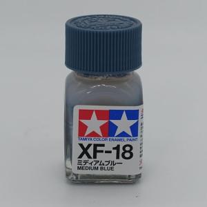 TAMIYA タミヤエナメルカラー/XF-18 ミディアムブルー｜dcmonline