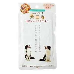 (株)わんわん 犬日和レトルト野菜が入ったとりぞうすい/60g｜dcmonline