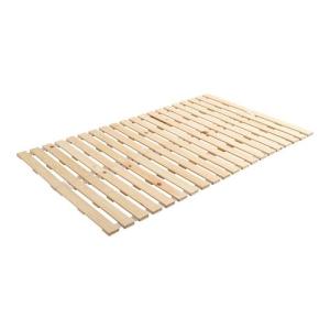 ホームテイスト すのこベッドロール式 檜仕様/HNK-R-SD--NA ナチュラル/120x200x2.5cm