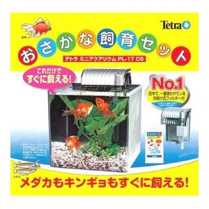テトラ テトラ ミニアクアリウム おさかな飼育セット/PL-17OS おさかな飼育セット