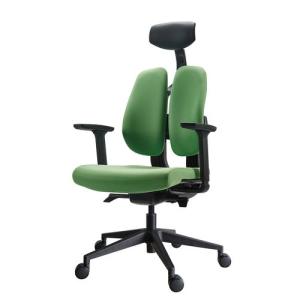 DUOREST オフィスチェア デュオレスト D100F/デュオレスト D100Fグリーン GREEN/アーム&ヘッドレスト付