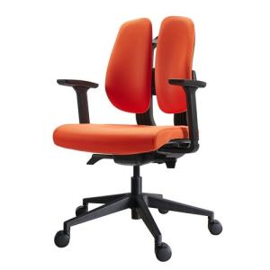 DUOREST オフィスチェア デュオレスト D150F/デュオレスト D150Fオレンジ ORANGE/アームレスト付