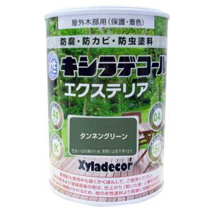 大阪ガスケミカル 水性キシラデコール エクステリアS/0.4L タンネングリーン