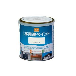 DCM 水性多用途ペイント ツヤ消し白/0.7L