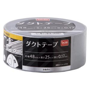 DCM ダクトテープ/シルバー 約48mm×25m