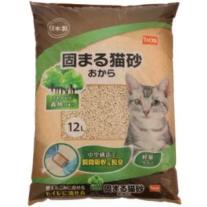 DCM 固まる猫砂 おから 12L 森林の香り/単品