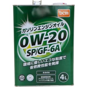 DCM ガソリンエンジンオイル/4L SP/GF6 0W-20の商品画像