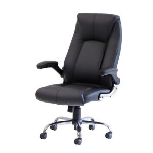 Netforce ロイズチェア 社長椅子 オフィスチェア ハイバック/NF-LYS-1-AW-BK ブラックの商品画像