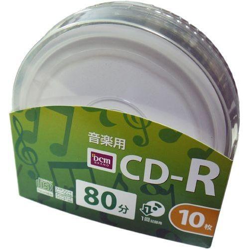 DCM 音楽用CD-R　10枚パック/E27-CD01