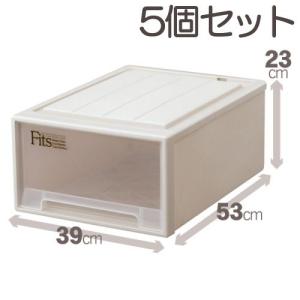 Fits 5個セット 収納ケース フィッツケースクローゼット/M-53