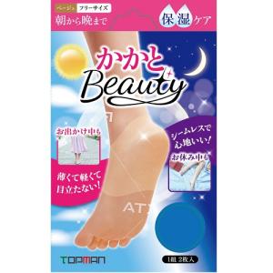 トップマン工業 かかとbeauty/LLL ベージュ