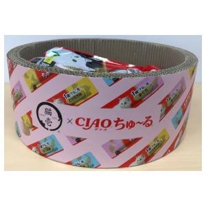 CIAO DCM限定 CIAOちゅーるつめとぎセット CIAOちゅーる柄/ちゅーる各種+爪とぎハウス