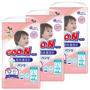 グーンプラス グーンプラスパンツ 肌快適/Lサイズ44枚(9-14Kg)