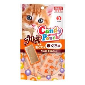 キャネット キャネット キャンディーパウチ 48g 国産若どり＆まぐろ味カニかまぼこ/48g｜dcmonline