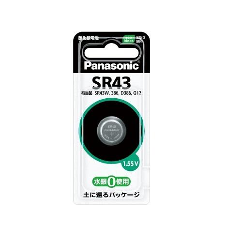 Panasonic 酸化銀電池/SR43P SR43