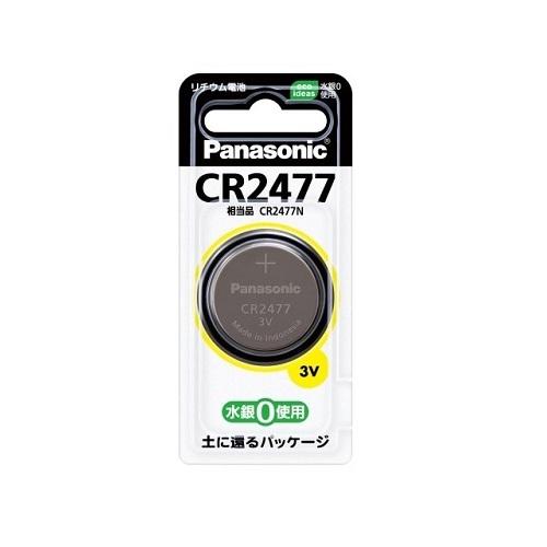 Panasonic コイン形リチウム電池/CR2477 CR2477