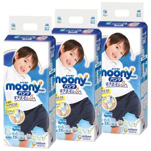 ユニ チャーム ムーニーマンエアフィット 男の子ビッグより大きいサイズ大/26枚×3 男の子ビックより大きい