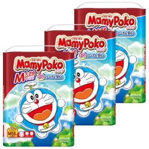 MamyPoko 【ケース販売】マミーポコパンツ　M/58枚×3パック　ドラえもん Mサイズ