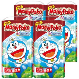 MamyPoko 【ケース販売】マミーポコパンツ　ビック/38枚×4パック　ドラえもん ビックサイズ｜DCMオンライン