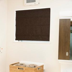 フルネス コードレスローマンシェード/スレバー 遮光タイプ 遮光ブラウン 90×160cm 遮光ブラウン/90×160cmの商品画像