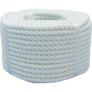 ユタカメイク ポリエステルロープ 3ッ打 バンド掛巻/KSN630 バンド掛巻/6mm×30m