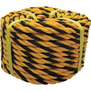 ユタカメイク PE標識ロープ 3つ打 バンド掛/YEB1220 バンド掛/10.5mm×20m
