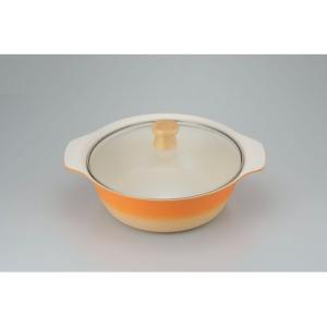 和平フレイズ ベジート IH対応卓上鍋24cm/RA-9167 ベータオレンジ