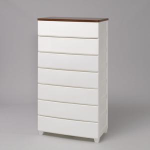 アイリスオーヤマ ウッドトップチェスト/MG-727ホワイト 730×420×1405mm