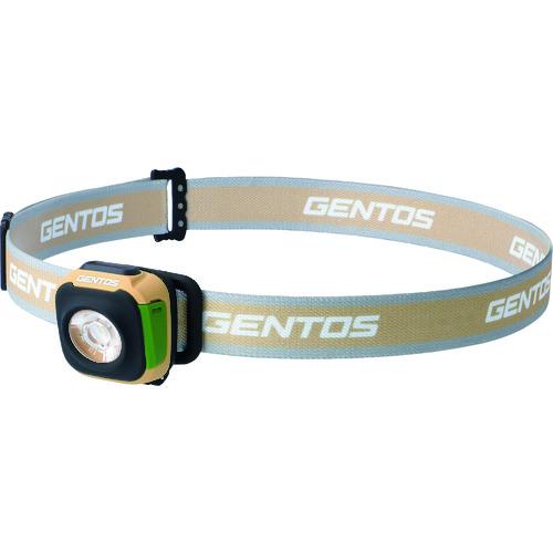 GENTOS 充電式LEDコンパクトヘッドライト260オータムブラウン/CP-260RAB