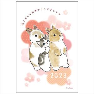 フタバ 卯年お年玉年賀はがき ぢゅの 3枚入/2023_NEP-02 ぢゅの/100×148mm