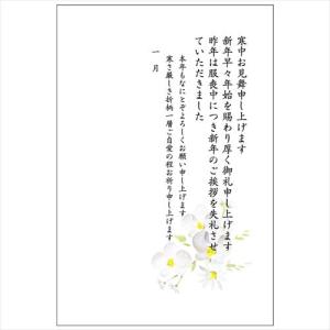 フタバ 普通郵便はがき 寒中見舞い 3枚入/2023_KP-202 寒中見舞い/100×148mm