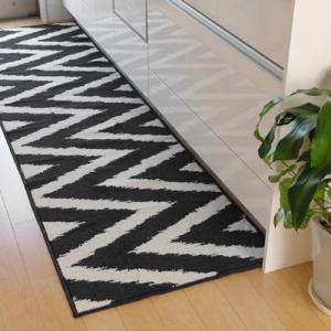 イケヒコ コーポレーション キッチンマット/2047349 ブラック/65×252cm