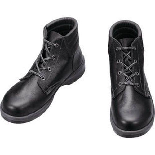 シモン 安全靴　編上靴　7522黒/7522N-25.5 25.5cm