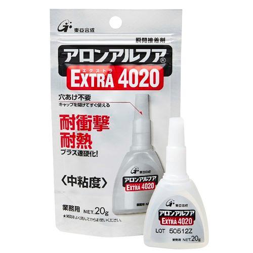 東亜合成 アロンアルフア 20g フック業務用/EXTRA4020 耐衝撃・耐熱/中粘度