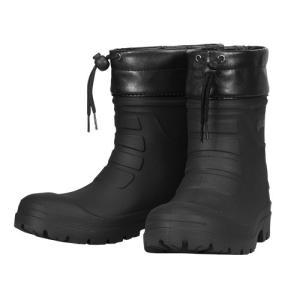 カジメイク エアーラバーブーツ 紳士 ショート/6435 ブラック/L