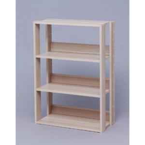 アイリスオーヤマ オープンウッドラック/OWR-600 ナチュラル/600x293x879mm